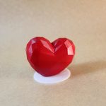 استند قلب و گل رز طرح معلم - تصویر 5