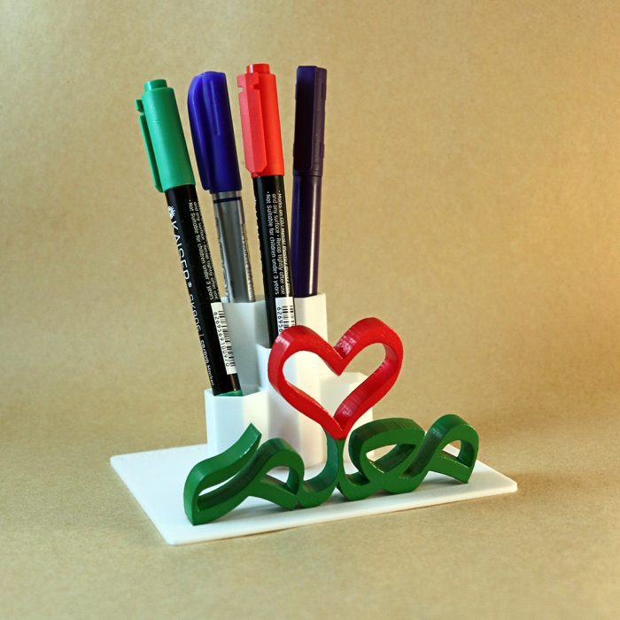 استند طرح معلم و جامدادی رومیزی - تصویر 1
