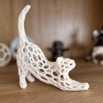 مجسمه گربه با الگوی موزاییک کاری ورونوی - تصویر 2