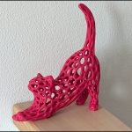 مجسمه گربه با الگوی موزاییک کاری ورونوی - تصویر 4