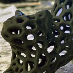 مجسمه گربه با الگوی موزاییک کاری ورونوی - تصویر 3