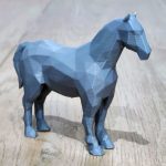 مجسمه اسب چندضلعی - تصویر 8